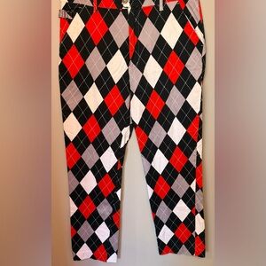 Royal & Awesome Argyle Men's Pants